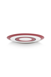 VT Wonen circles Earth Red dinerbord 25.5cm