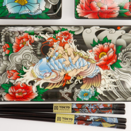 Tokyo Design Yakuza Carp Sushiset - 2 personen