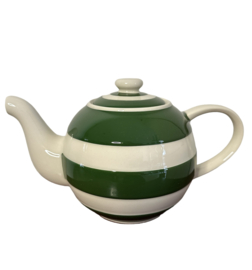 Cornishware Adder Green theepot - Betty - 1400ml - Groen