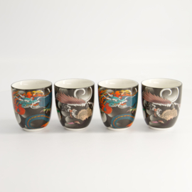Tokyo Design Yakuza Dragon Mokken set van 4
