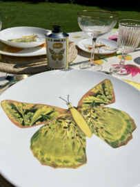 Dinerbord Vlinder ⌀ 31cm set/4 - Bordy's La dolce vita