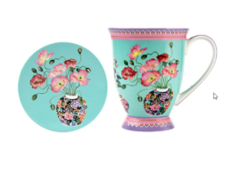 Maxwell en Williams Jardin Mok Poppy - 300ml