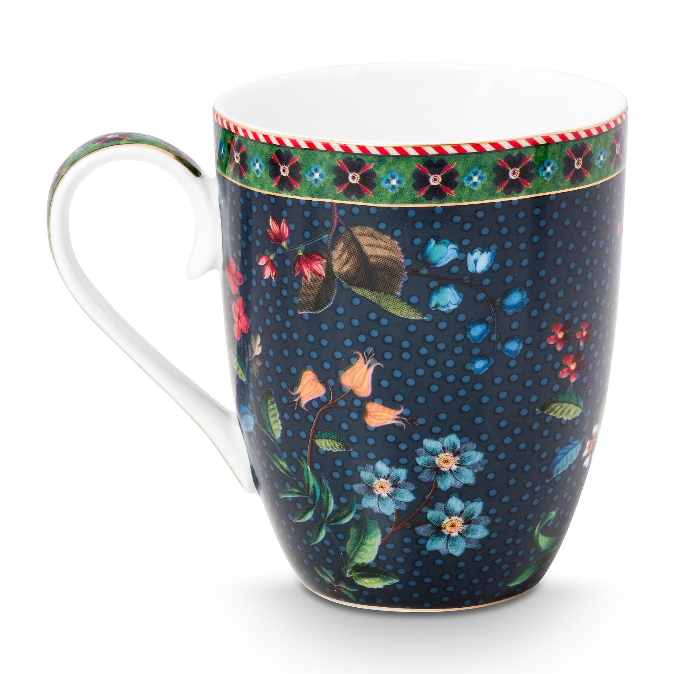 Pip Studio Berry Blues mokken set/2 - 350ml