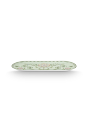 Pip Studio Lily & Lotus Light Green Serveerschaal - 33.3x15.5cm