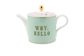 Yvonne Ellen theepot "Why Hello" - 0.8L - Mintgroen