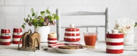 Cornishware Red suikerpot