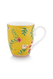 Pip studio La Majorelle Yellow - mok set/2 -  350ml - geel