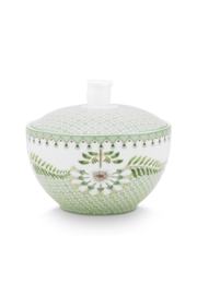Pip Studio Lily & Lotus Light Green Suikerpot - 300ml
