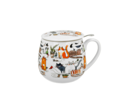 Duo Cats World "Lazy Cats" Theeset - 430ml
