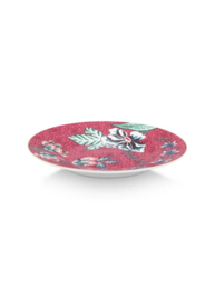 Pip studio Flower Festival petit four bord - ⌀12cm - Roze