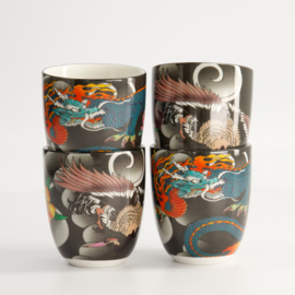 Tokyo Design Yakuza Dragon Mokken set van 4