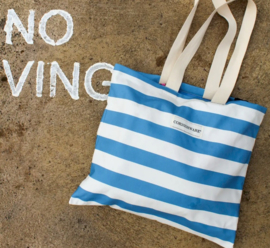 Cornishware Cornishblue strandtas