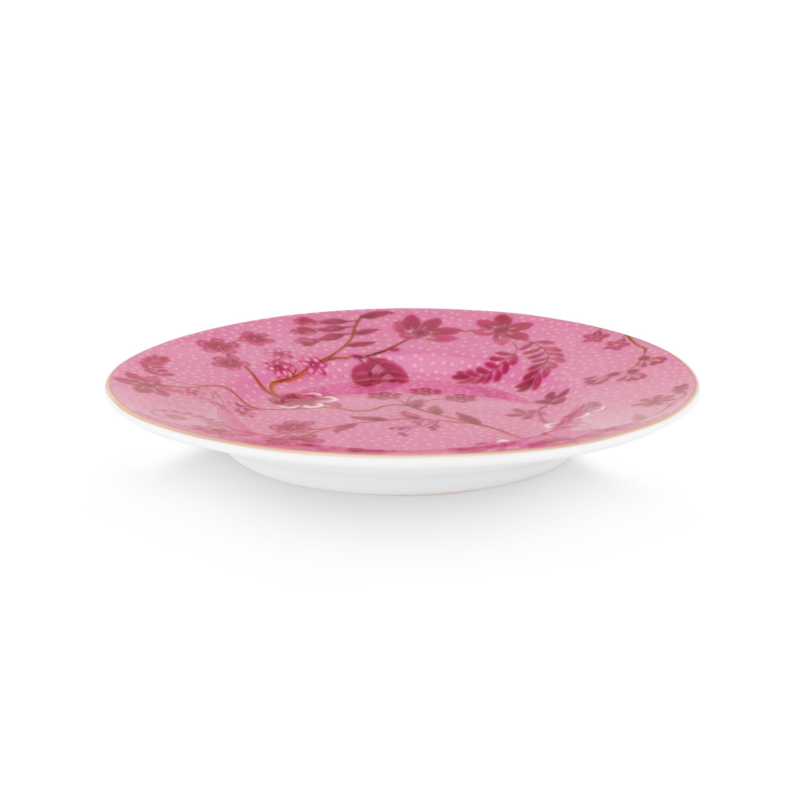 Pip Studio Jolie Pink Petit Four Bordjes - Set van 4 -   Ø12 cm