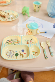 Rice by Rice Baby Fun Fair Eetset - Lichtblauw