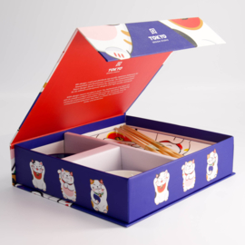 Tokyo Design Kawaii Sushi Set voor 2 personen - Lucky Cat