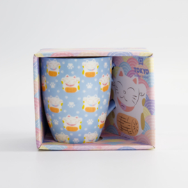 Tokyo Design Kawaii Mok - Lucky Cat - 340ml
