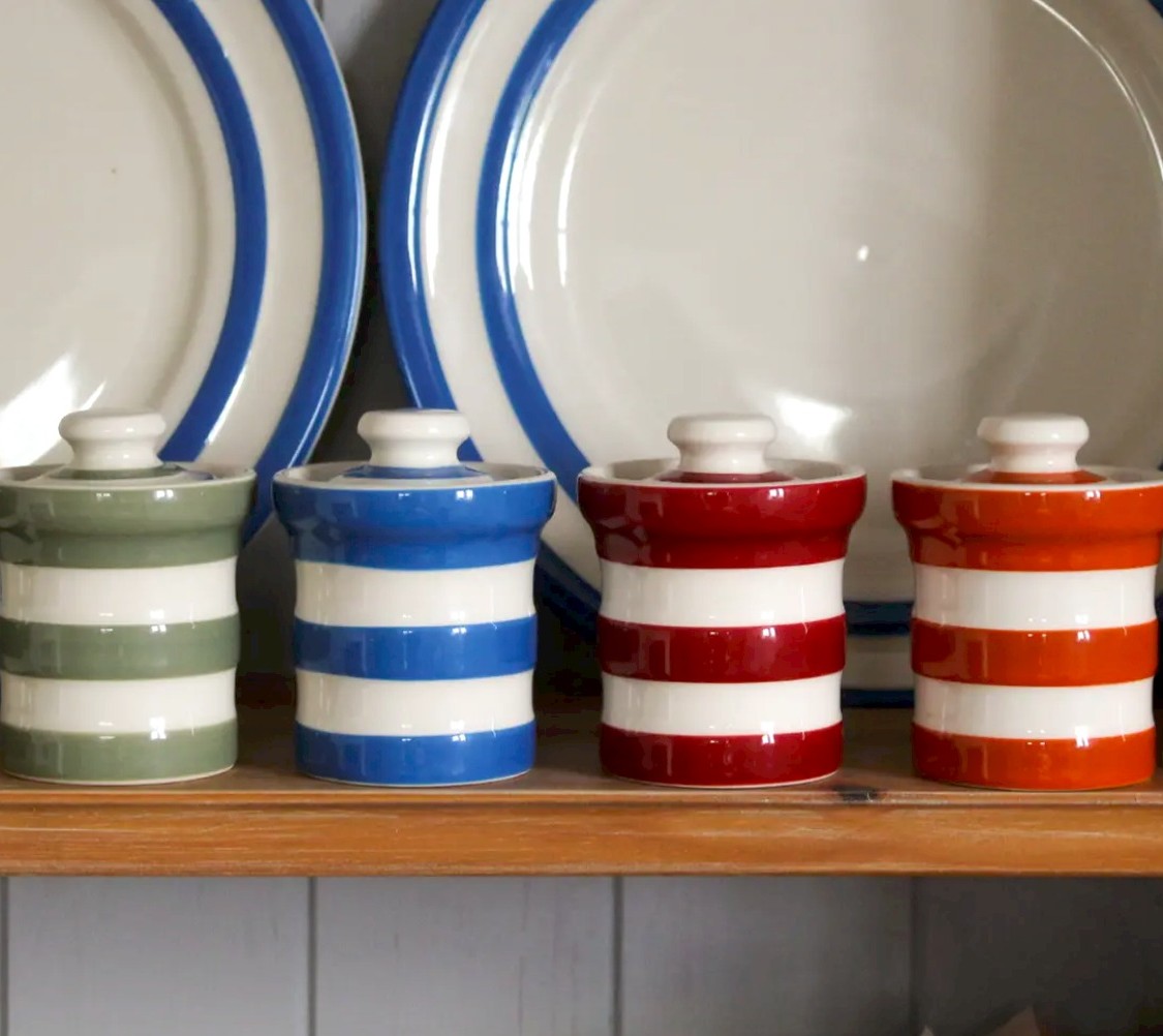 Cornishware Blue Spice Jar - Kruidenpotje
