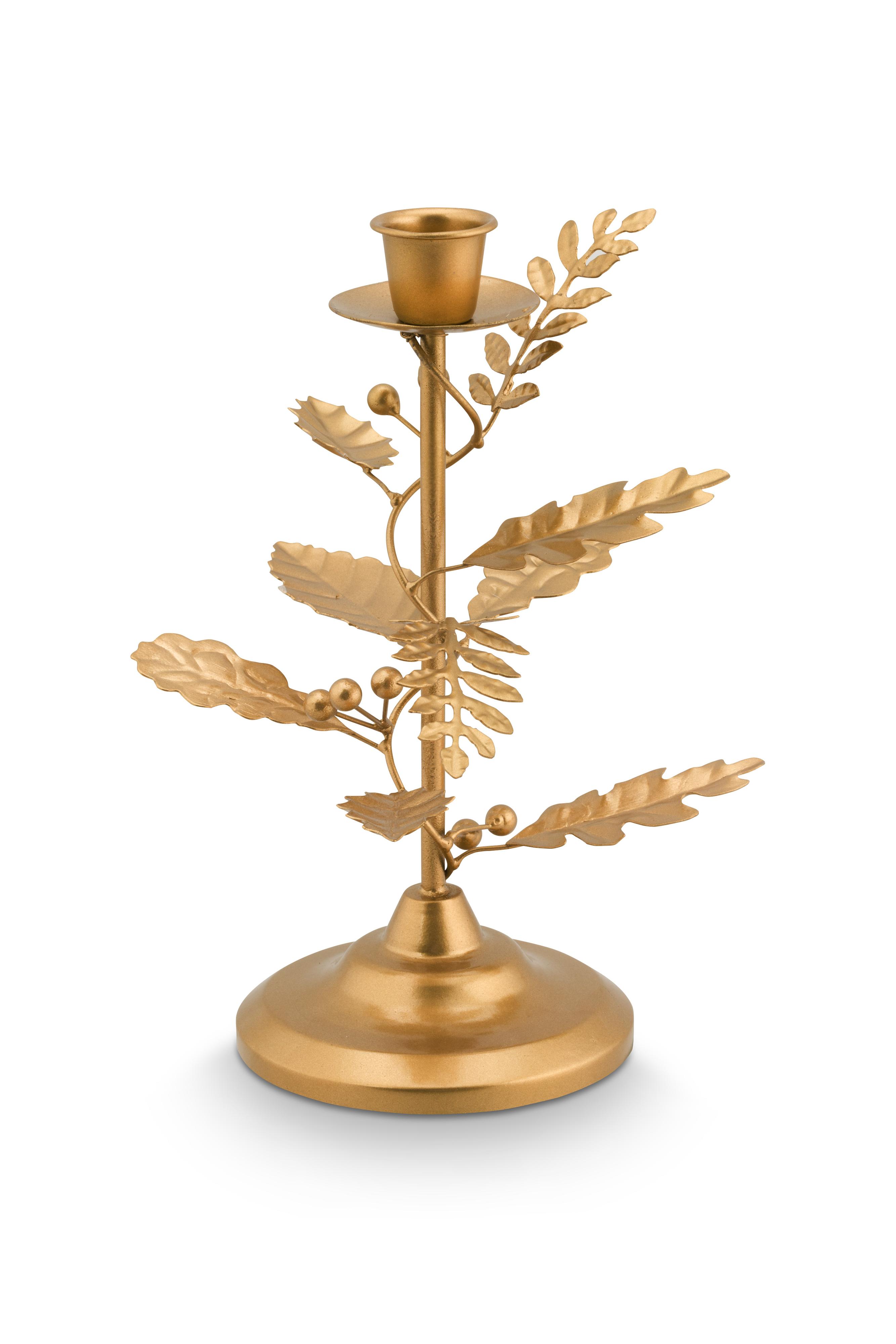 Pip Studio Kandelaar Gold Leaves - 21.5cm