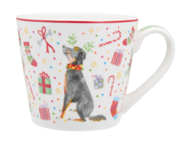 Maxwell en Williams Mok Kerst met Hond - 400ml