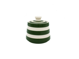 Cornishware Adder Green suikerpot - Groen