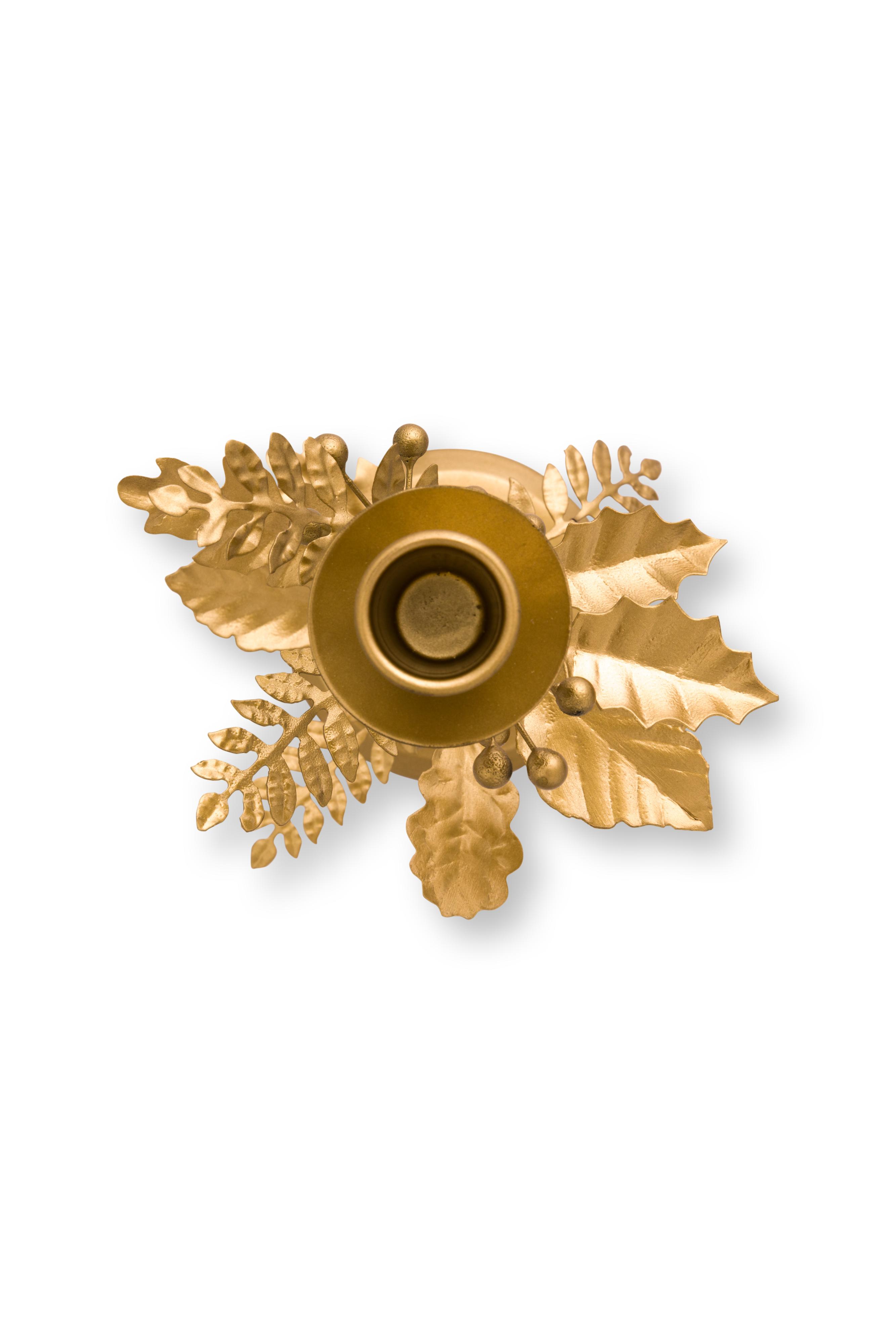 Pip Studio Kandelaar Gold Leaves - 27cm