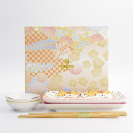 Tokyo Design Kawaii Sushiset voor Twee - Katten