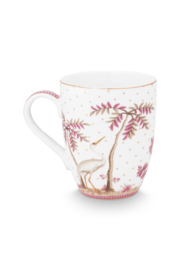 Pip Studio Jolie Pink Dots Set van 2 Mokken - 350ml