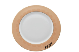 Yvonne Ellen set/4 dinerbord "Slogan" ⌀26,5cm