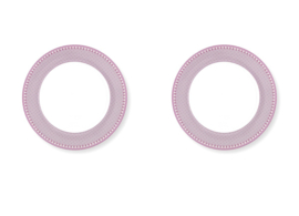 Pip Studio Lily & Lotus Lilac Dinerborden set voor twee -  ⌀26.5cm