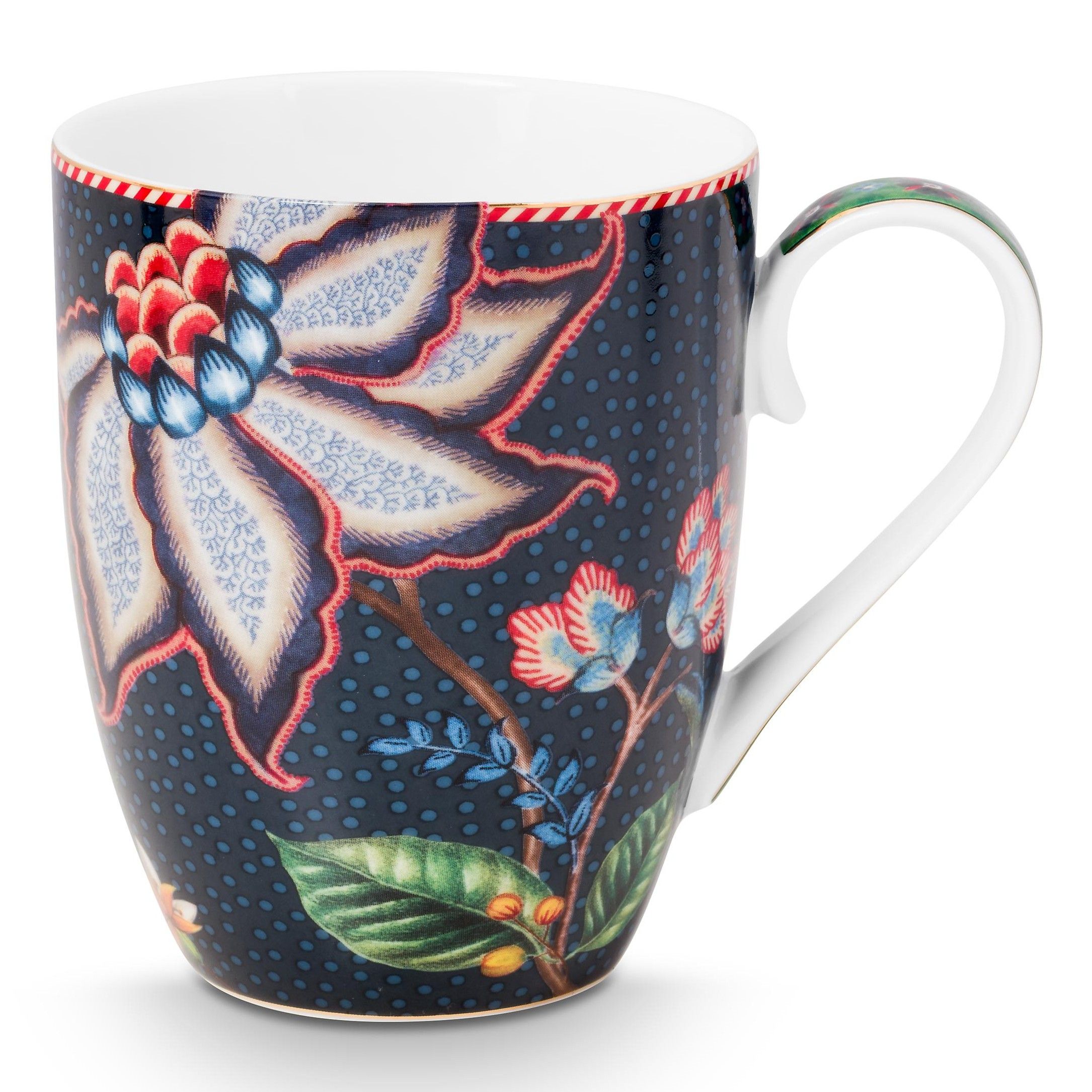 Pip Studio Berry Blues mokken set/2 - 350ml