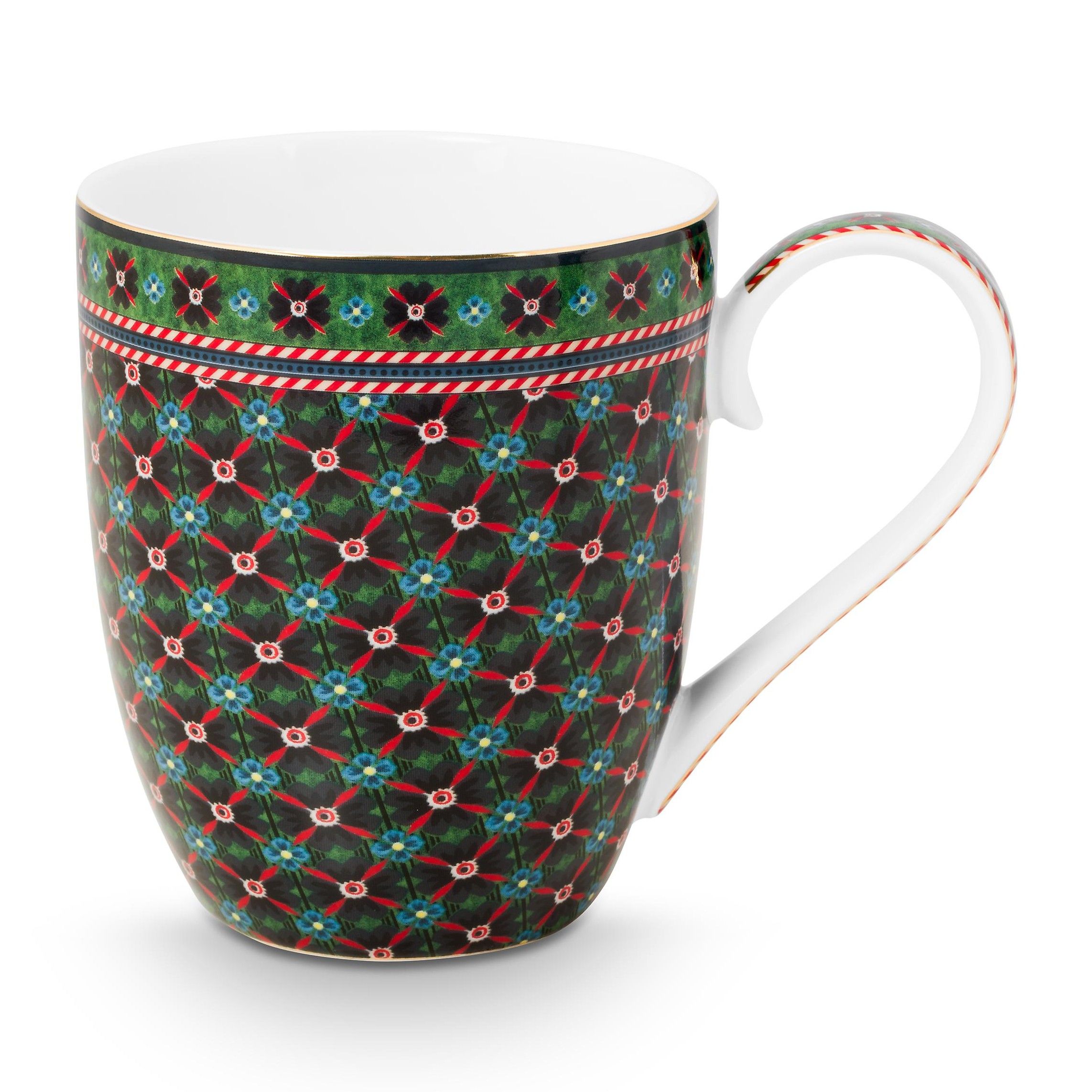 Pip Studio Berry Blues mokken set/2 - 450ml
