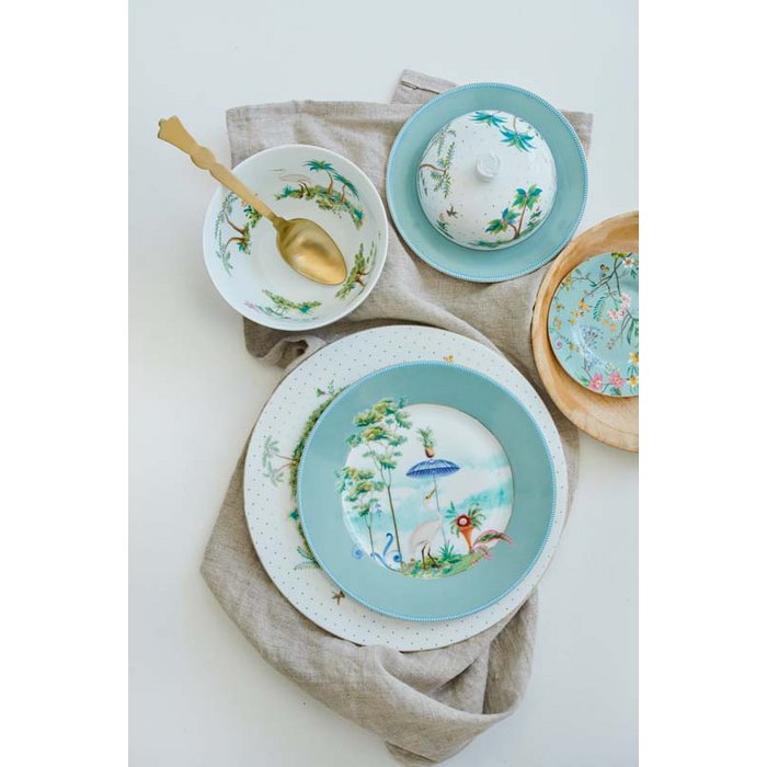 Pip Studio Jolie set van vier ontbijtborden ⌀21cm
