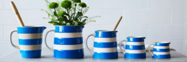 Cornishware Cornishblue schenkkan L  840ml