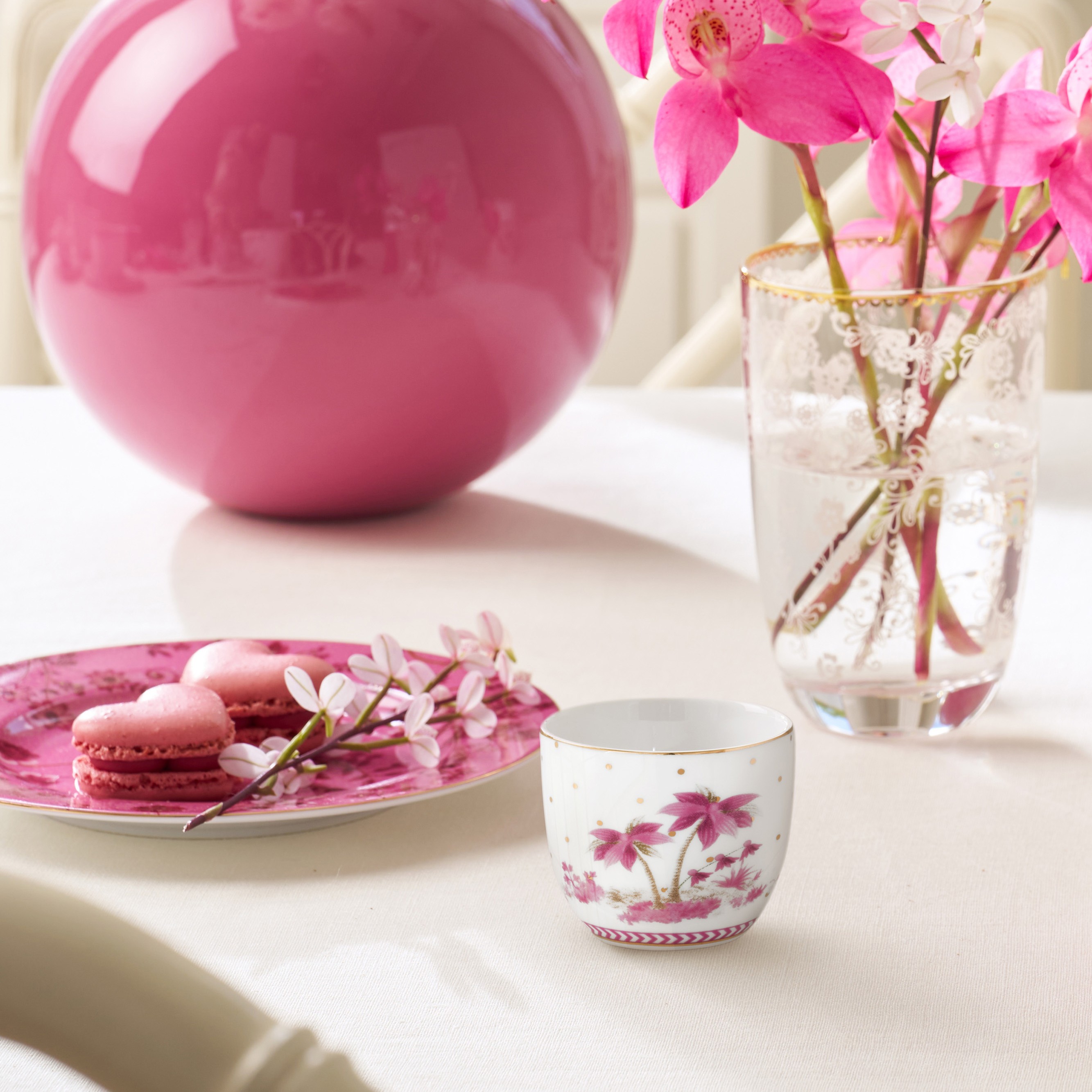 Pip Studio Jolie Pink Eierdoppen - Set van 4