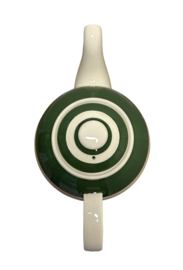Cornishware Adder Green theepot - Betty - 1400ml - Groen