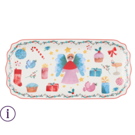 Maxwell en Williams Kerstschaal Engel - 15x30cm