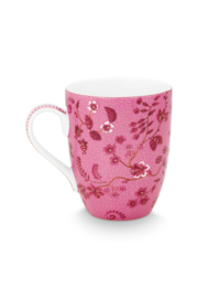Pip Studio Jolie Pink Set van 2 Roze Mokken - 350ml