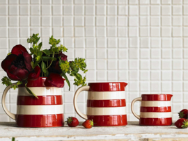 Cornishware red kan M 560ml