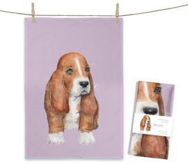 Maluu Basset - Theedoek Basset hond