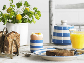 Cornishware Cornishblue Eierdoppen Set van Vier