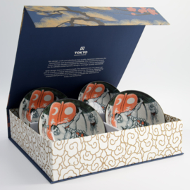 Tokyo Design Asakusa Sumo Kommen set van 4