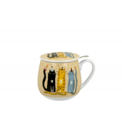 Duo Cats World "Party" Theeset - 430ml