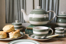 Cornishware Willow Green kop & schotel 340ml