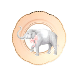 Yvonne Ellen London Gebaksbord Olifant -  ⌀16cm