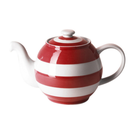 Cornishware red theepot Betty S 300ml