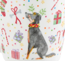 Maxwell en Williams Mok Kerst met Hond - 400ml