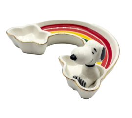 House of Disaster Snoopy Peanuts Schaaltje Regenboog