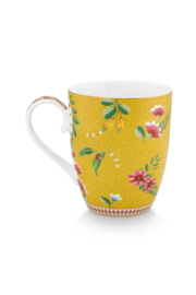 Pip studio La Majorelle Yellow - mok set/2 -  350ml - geel