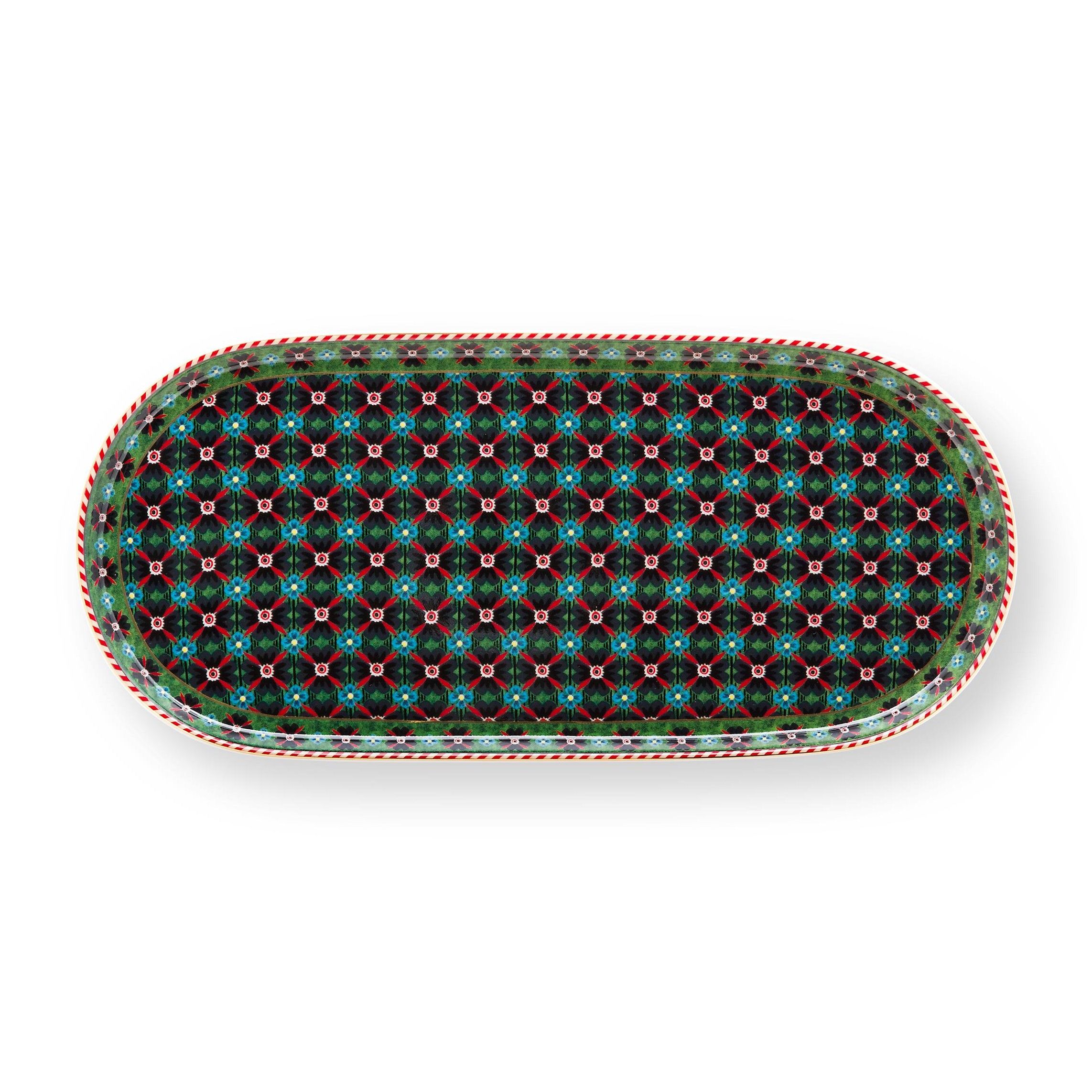 Pip Studio Clover Green Suiker en melkkannetje schotel