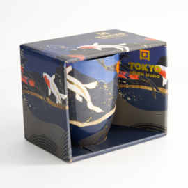 Tokyo Design Studio Goldfish Blue Mok - 340ml
